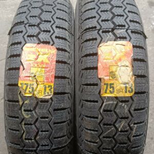 Coppia  Pneumatici Michelin Zx 175/Sr/13 Old Dot Per Auto D' Epoca