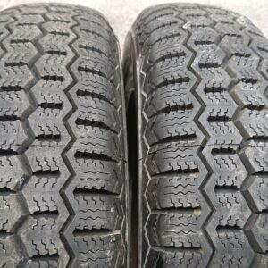 Coppia Pneumatici Michelin 170/Sr/13 Zx Old Dot Per Auto D'Epoca