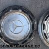 Coppia Vintage Copricerchi Bianchi Mercedes W108 - 109 - W111 - 113 - immagine 4