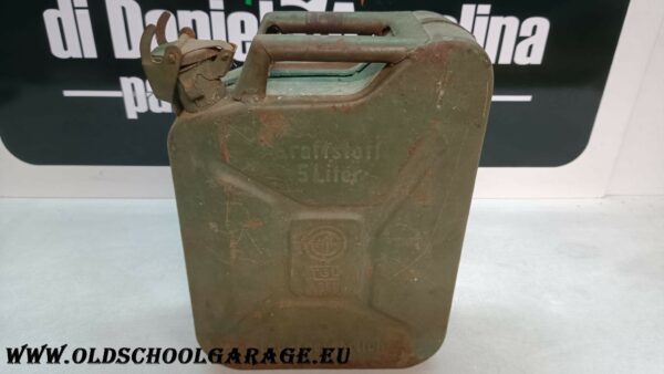 Tanica Militare Vintage Feuergefährlich