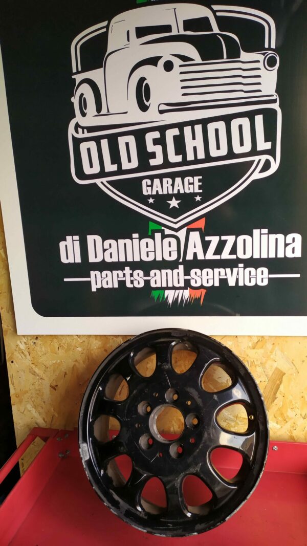Cerchio In Lega Singolo  Mercedes Classe A W168 R 15 Nero Attacco 5X112
