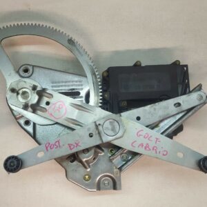 Alza Cristallo Completo Posteriore Destro Golf Cabrio Mk3