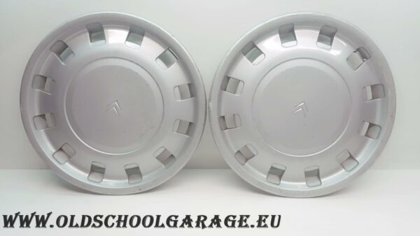 COPPIA COPRI MOZZO CITROEN ZX ORIGINALI R14