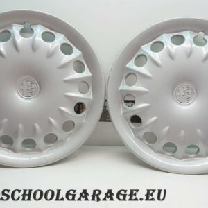 COPPIA COPRI MOZZO ALFA ROMEO 145 - 146 R14