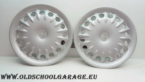 COPPIA COPRI MOZZO ALFA ROMEO 145 - 146 R14