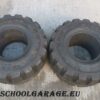 Coppia Pneumatici Pieni Per Muletto Vorwerk Rota 18x9-8 - immagine 6