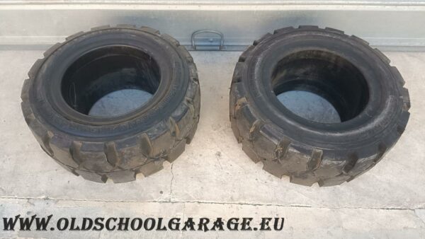 Coppia Pneumatici Industriali Marangoni Eltor 200/50-10/6.50 Solid