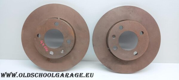 Coppia Dischi Freno Bradi 4x100 Spessore 1.2