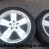 Cerchi In Lega Mercedes Non Originali R17 Da Restaurare - immagine 14