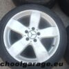 Cerchi In Lega Mercedes Non Originali R17 Da Restaurare - immagine 10